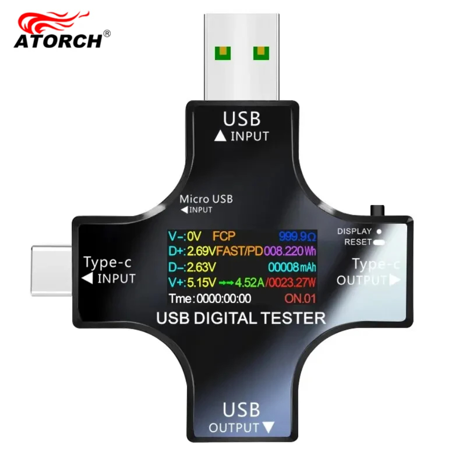 Logic Analyzer Usb - USB-тестер DC Type-C PD Цифровой вольтметр