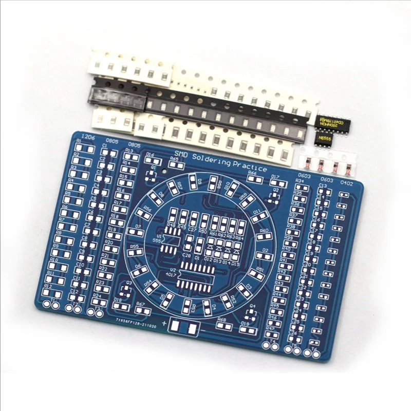 SMT SMD электронный компонент, – обзор и цена Diy Electronics Learning Kit