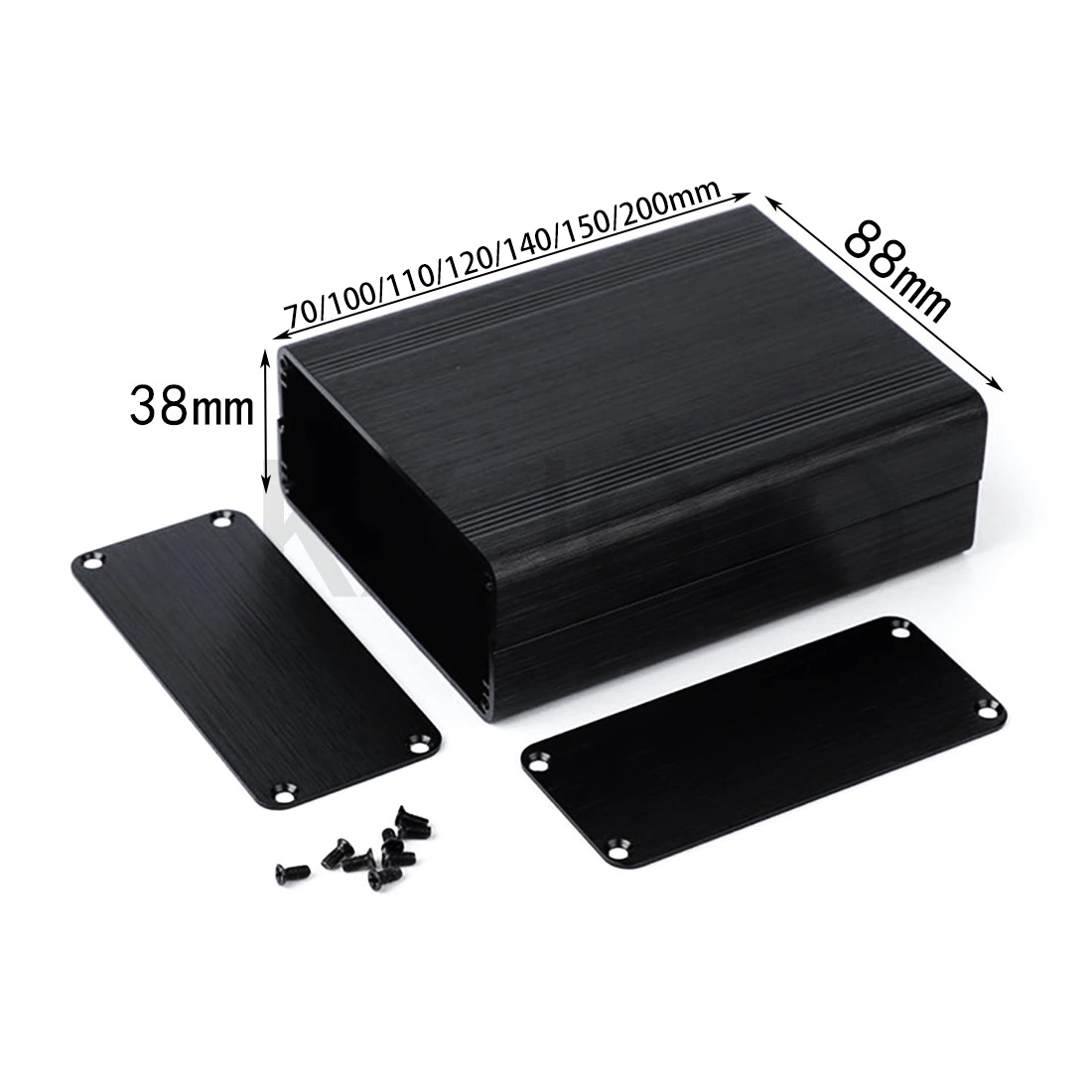Алюминиевый корпус 1 шт. 88*38 – обзор и цена Diy Electronics Box