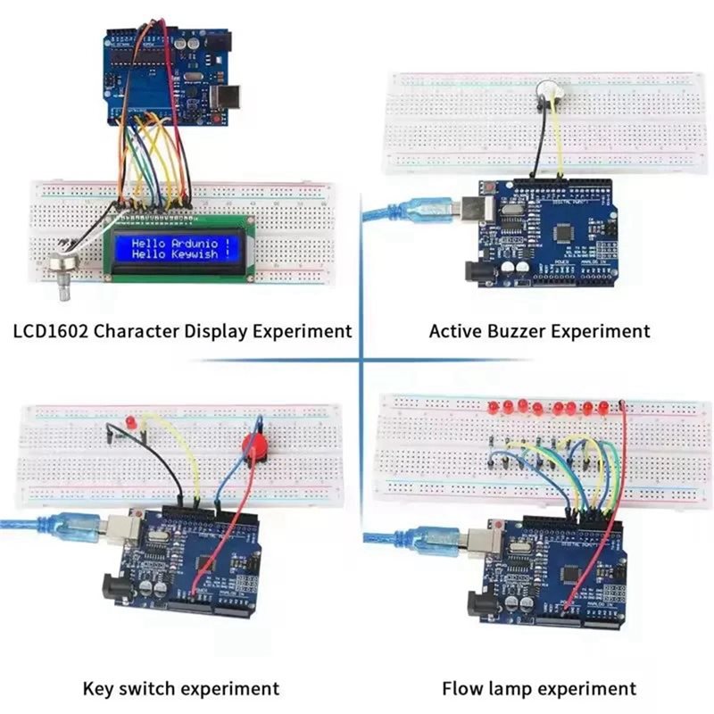 Набор для начинающих ABDE-RFID – обзор и цена Diy Electronics Learning Kit